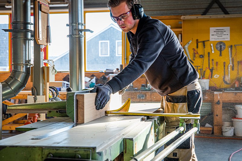 Door onze moderne werkplaats