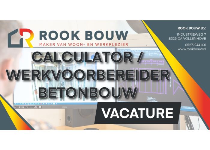 Calculator/werkvoorbereider betonbouw